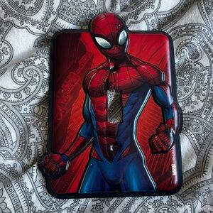 Spider-man light switch cover
